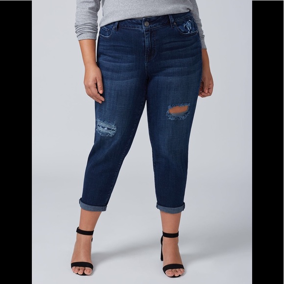 Lane Bryant Denim - 👡🦋👛LANE BRYANT EMBROIDERED GF JEAN👛🦋👡